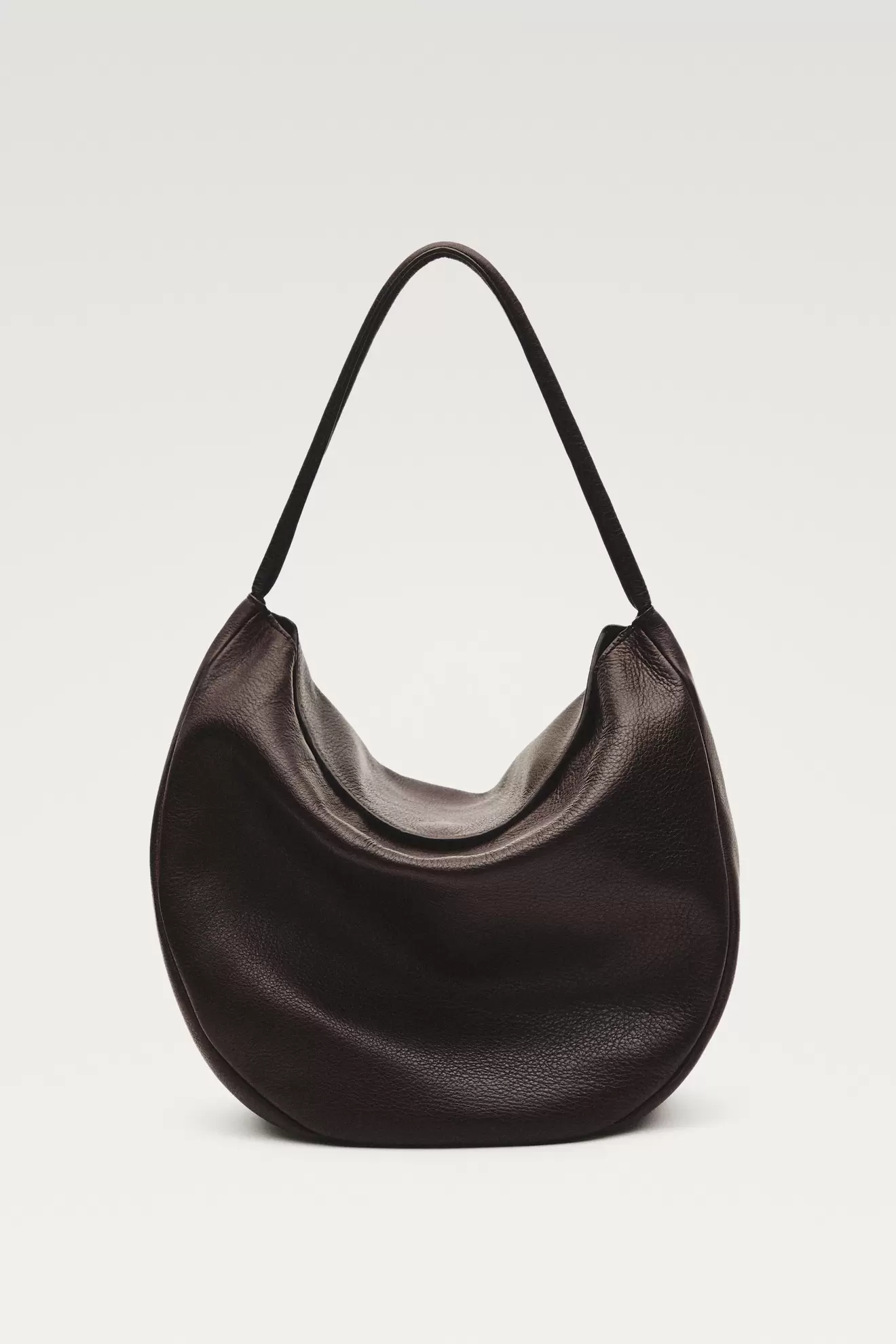 Medium-Slouch-Tasche aus Nappaleder