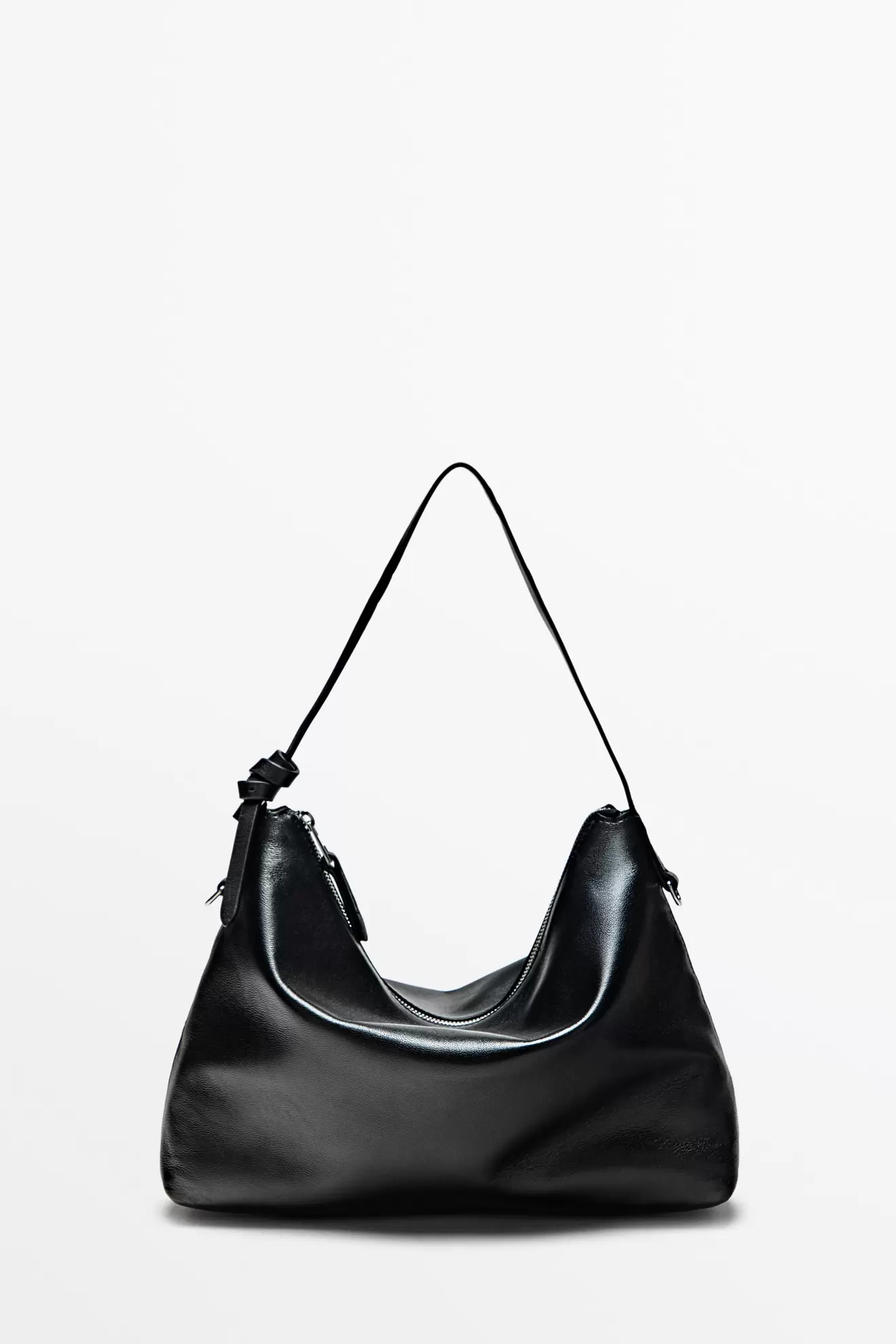 Mittelgroße Nappaledertasche