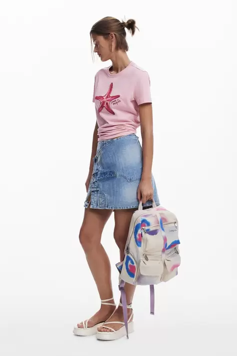 Mittlerer Rucksack mit Spraytaschen