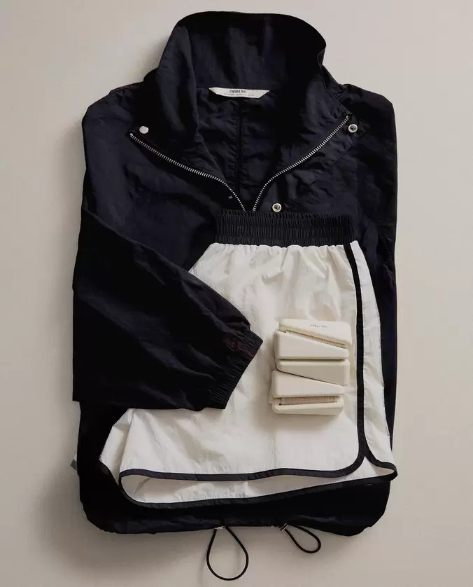 Jacke, Shorts und Knöchelbandagen fürs Training  SPRINGSEIL AUS LEDER