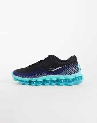 Nike Air Liquid Max Sneaker in Schwarz und Blau