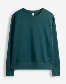 Sweatshirt - Oversized Fit - Petrol