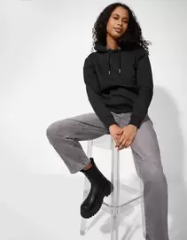 Hoodie - Kapuze - Schwarz
