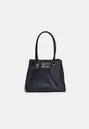 Shopper mit Metallverschluss