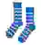 Wobbly Stripe Sock
