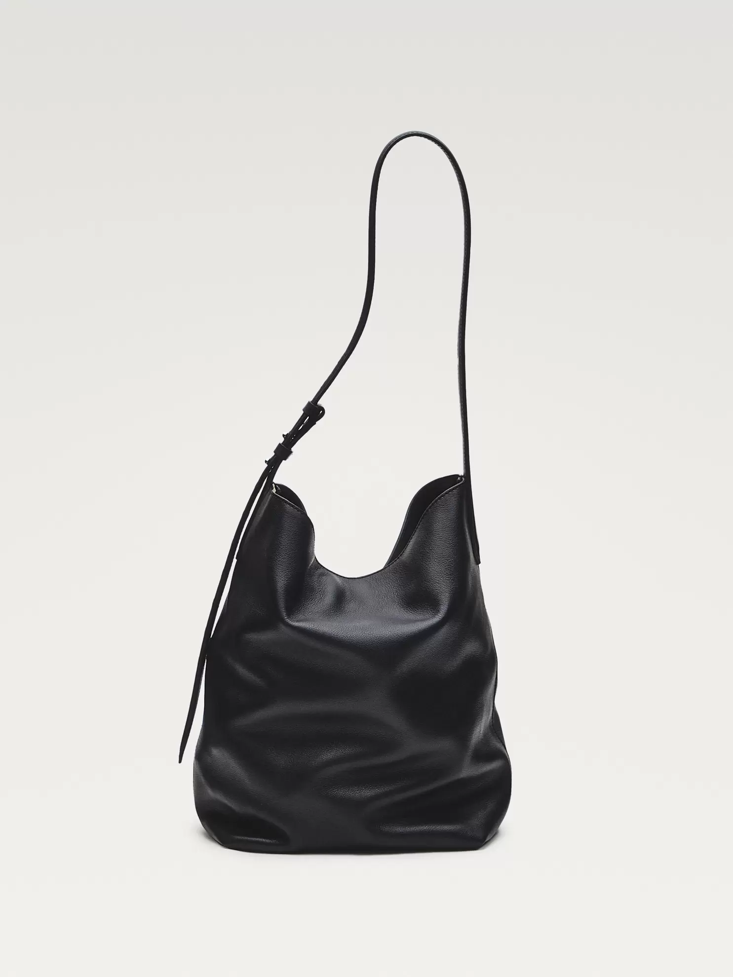 Beuteltasche aus Nappaleder
