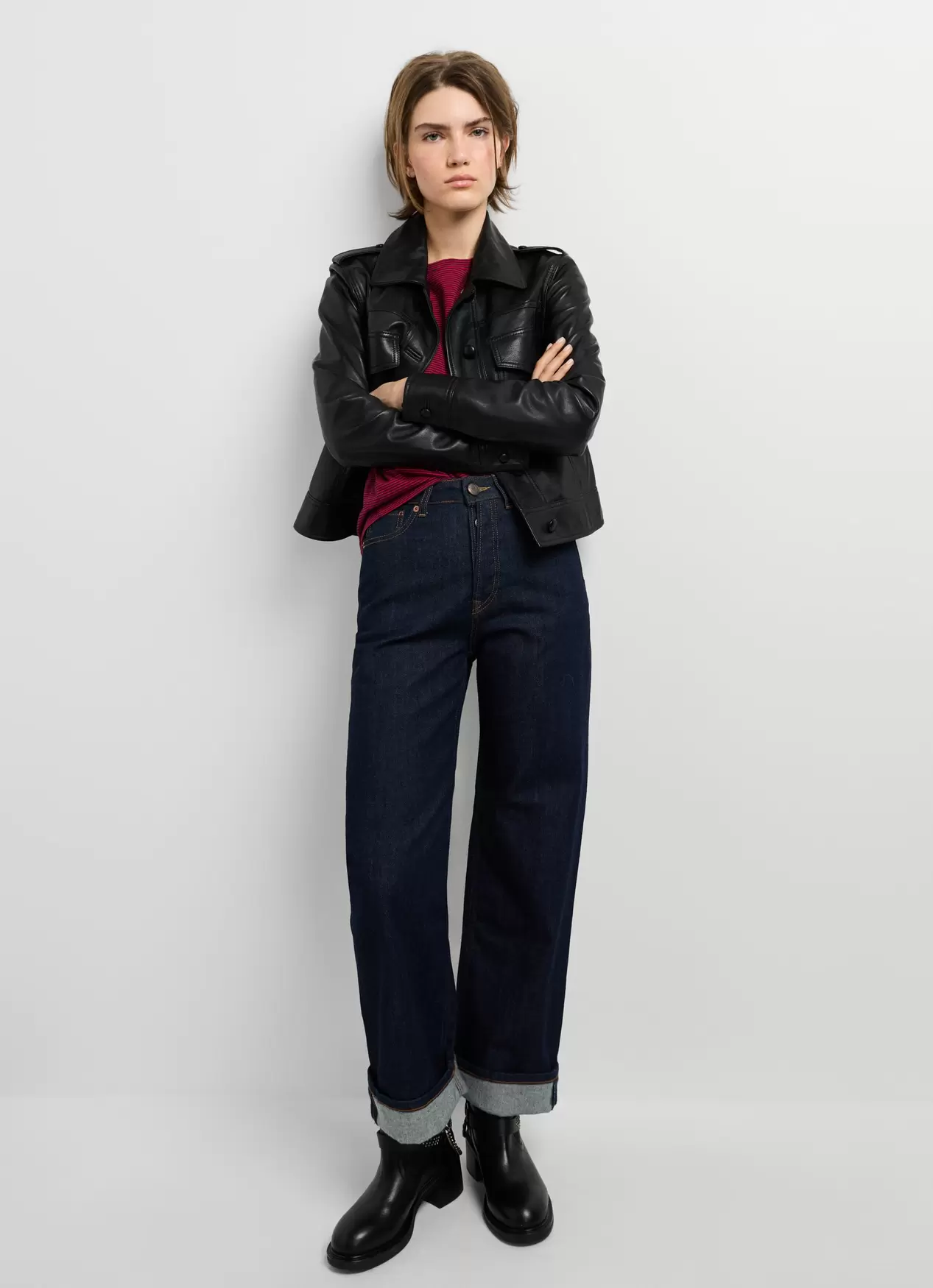 Lexa- Jeans Straight Fit High Waist