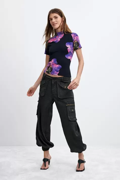 Bedrucktes t-shirt lacroix