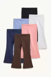 Multipack 6er - Flared Winterleggings