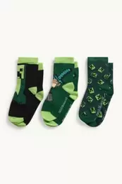 Multipack 3er - Minecraft - Socken mit Motiv