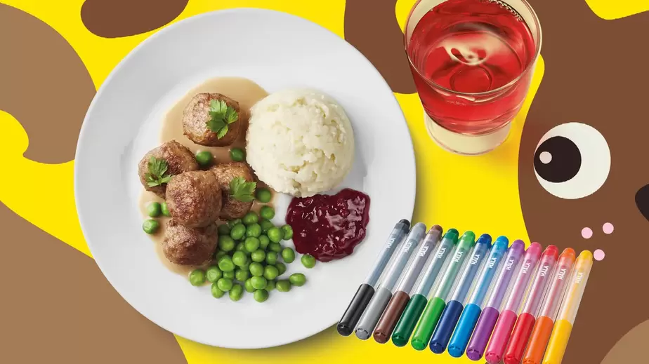 Kindermenü mit MÅLA um €3,99*
