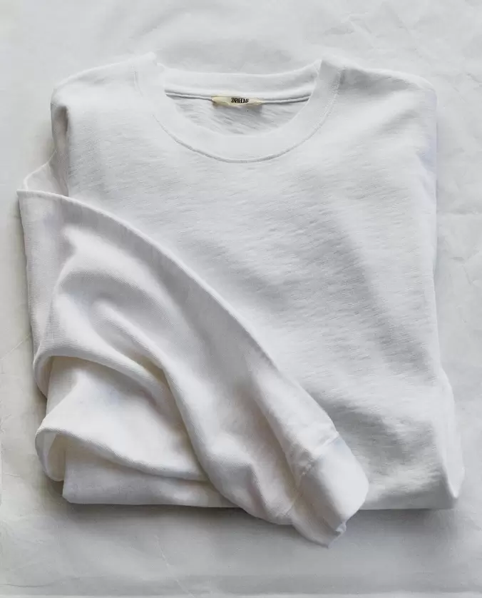 Langarm-Shirt aus Baumwolle GESTREIFTE BAUMWOLLHOSE