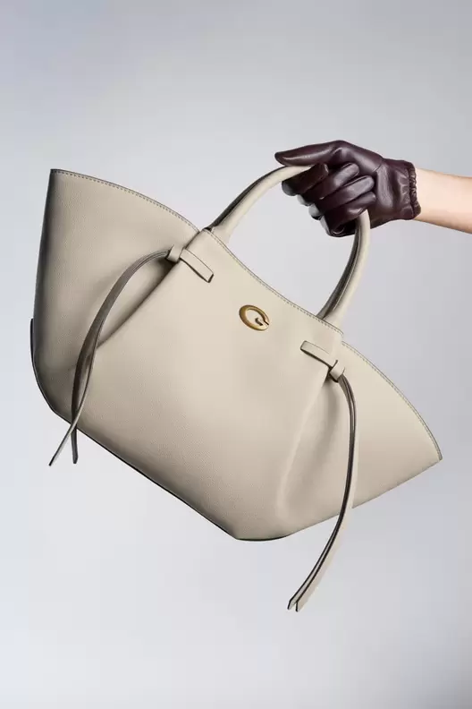 Allegra faux leather handbag