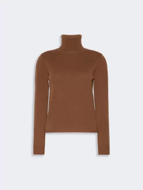 Rollkragenpullover aus Wolle und Kaschmir