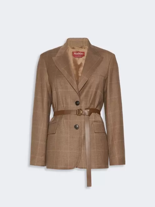 Blazer aus Wollflanell