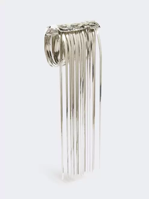 Armband mit metallischen Fransen