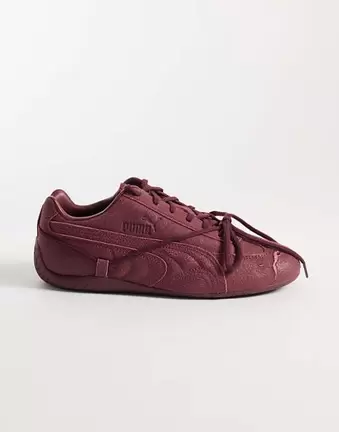 Puma Speedcat VTG x ROSÉ Sneaker in Burgunderrot