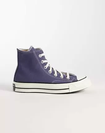 Converse – Chuck 70 Hi – Sneaker in Dunkellila