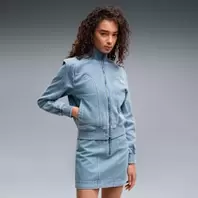 FUTURE.PUMA.ARCHIVE Washed Twill Kurze Jacke Damen