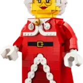 Große Frau Weihnachtsmann-Minifigur