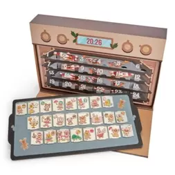 Disney - Weihnachtsplätzchen - 24-tägiger Countdown-Kalender in limitierter Edition - Mystery-Anstecknadelset - 2026
