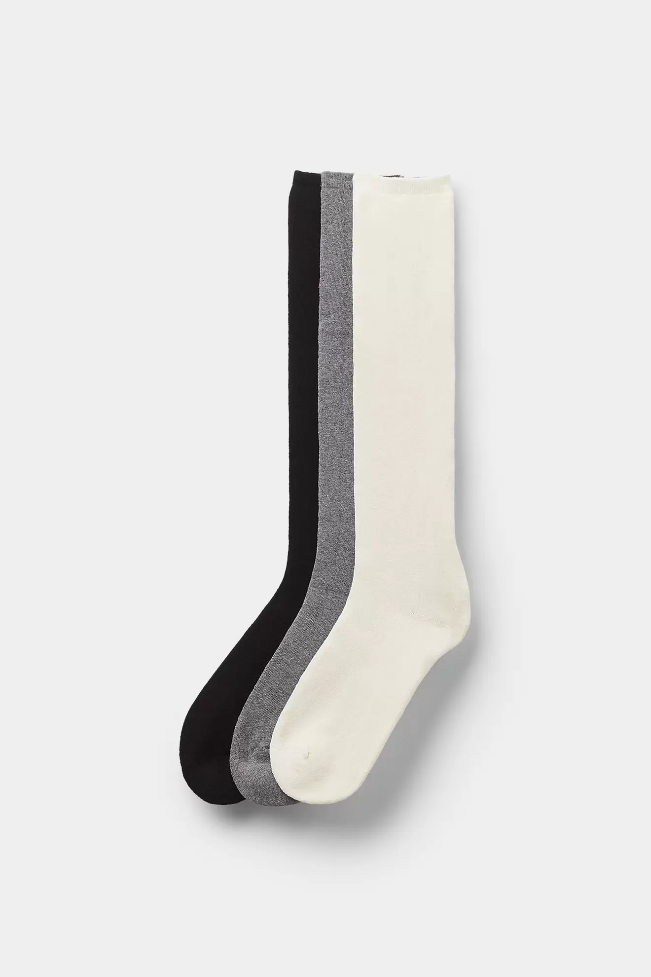 3 Paar lange Socken aus Thermobaumwolle Damen