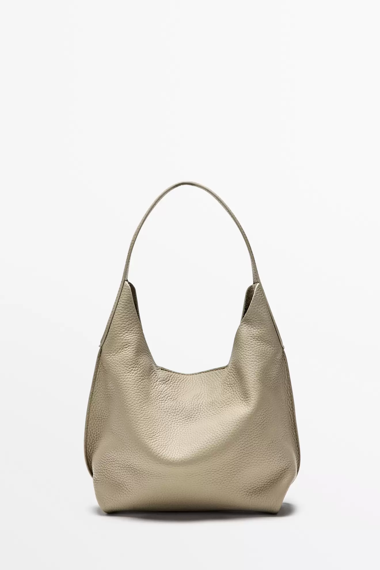 Mini-Schultertasche aus Nappaleder