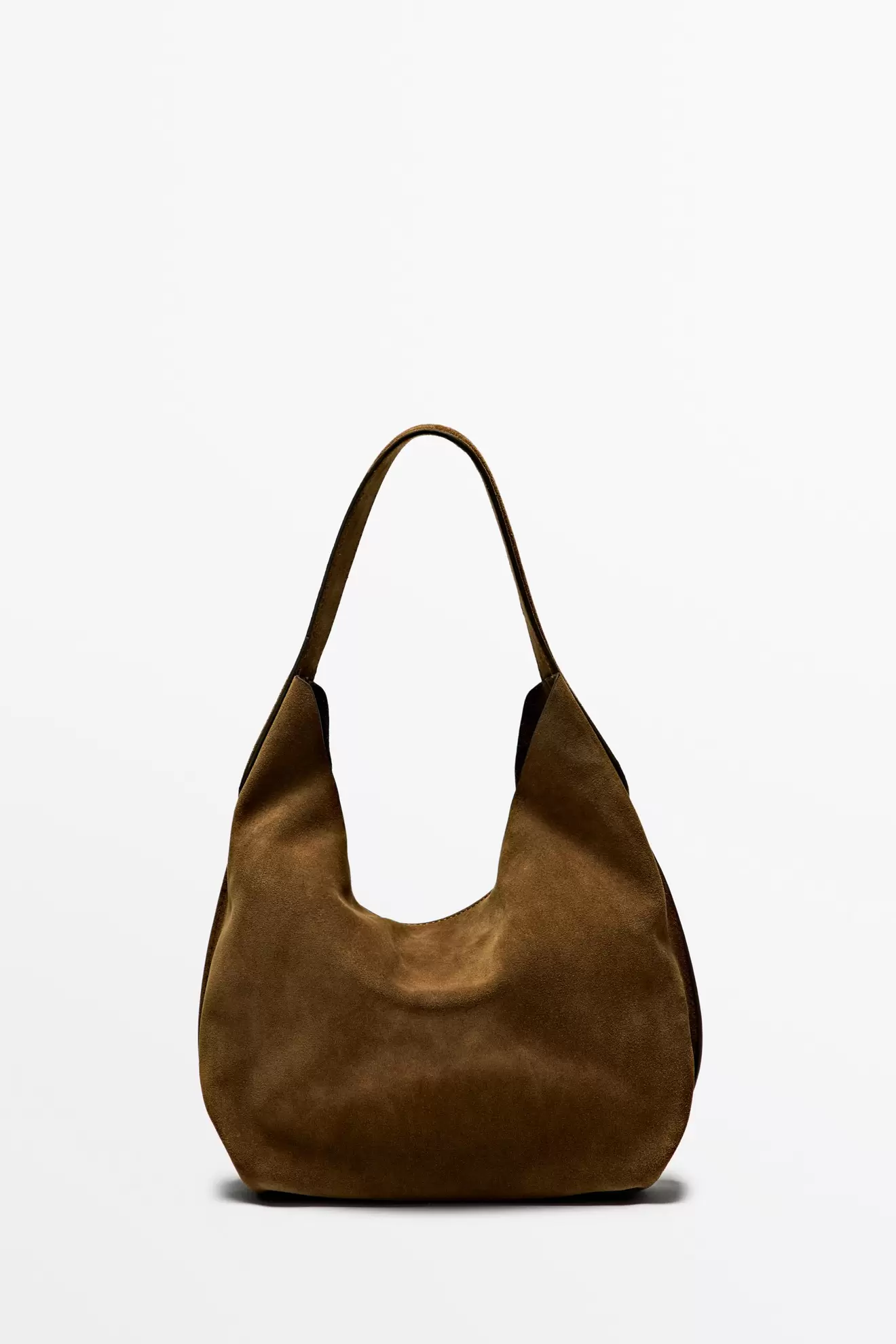 Mini-Tasche aus Rauleder