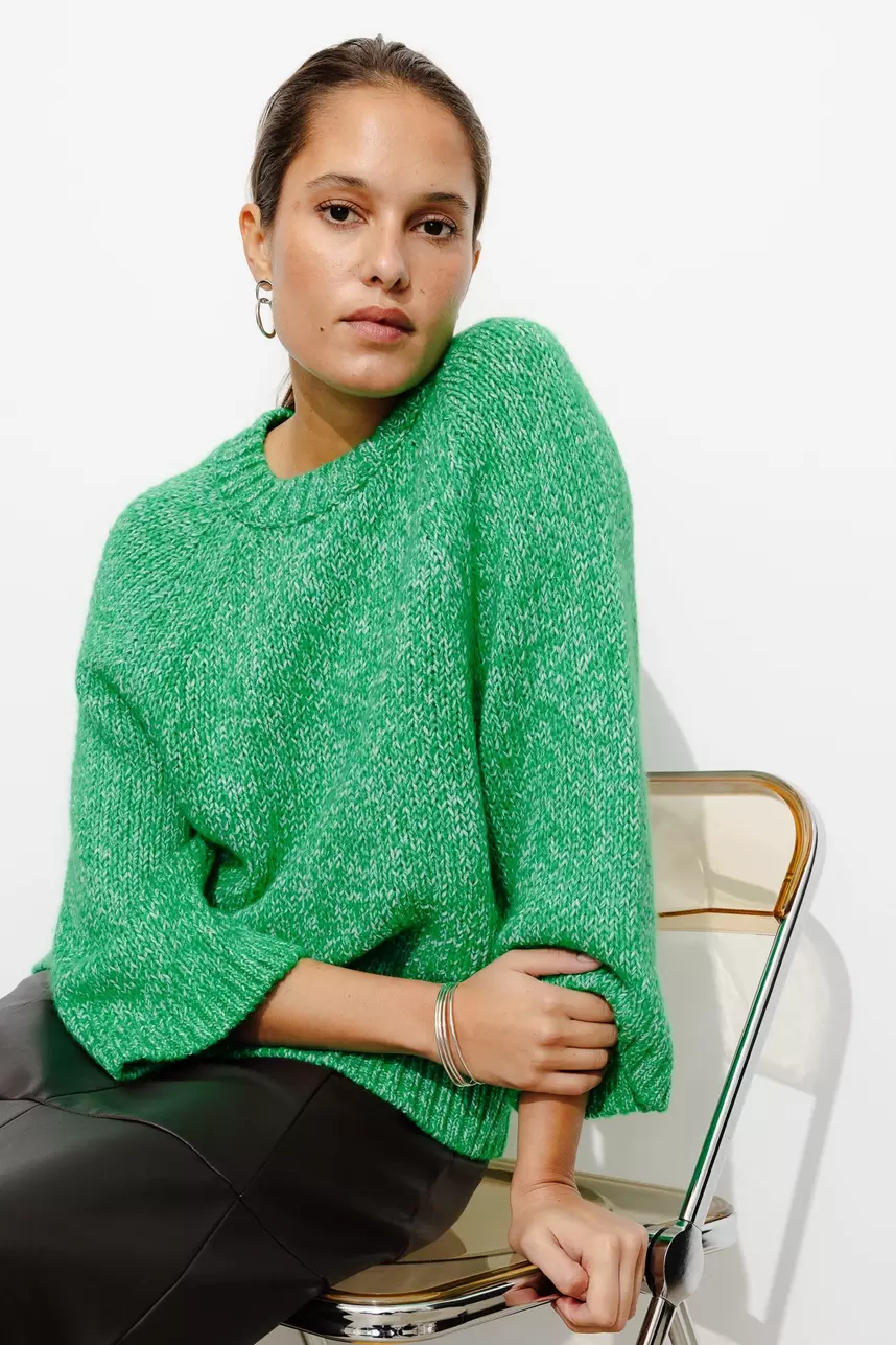 Pullover mit 3/4-Ärmeln
