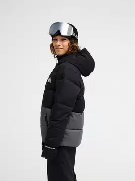Highland 10K Jungen 8-16 Schwarz Funktionelle Schneejacke