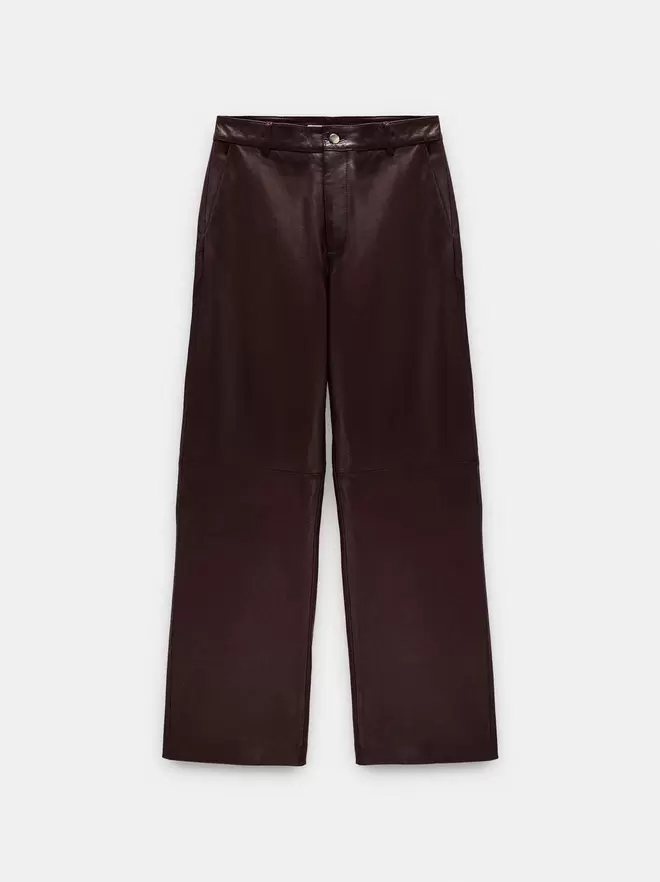 Lederhose mit Taschen
