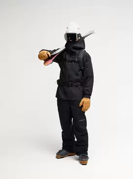 Overcast 3L 20K Männer Schwarz Funktionelle Schneejacke