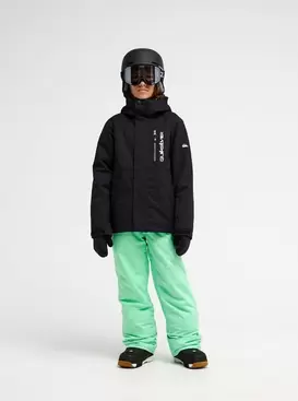 Titano 10K Jungen 8-16 Schwarz Funktionelle Schneejacke
