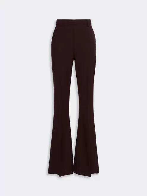 Schlaghose aus Wollstretch