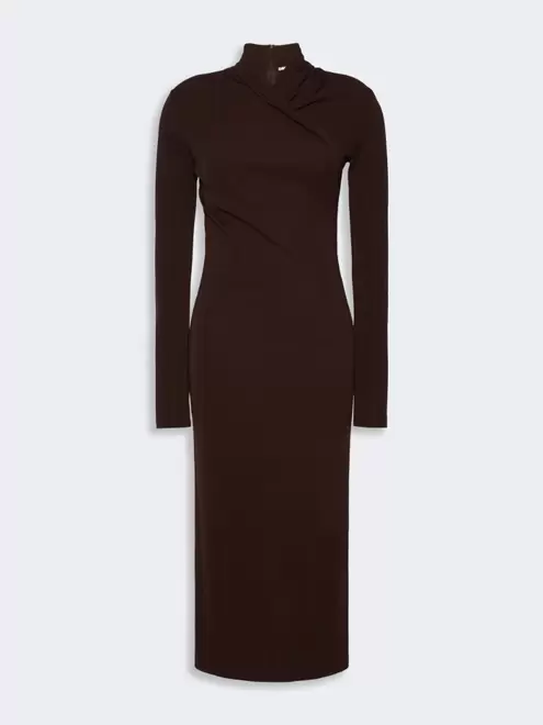 Slim fluid jersey dress