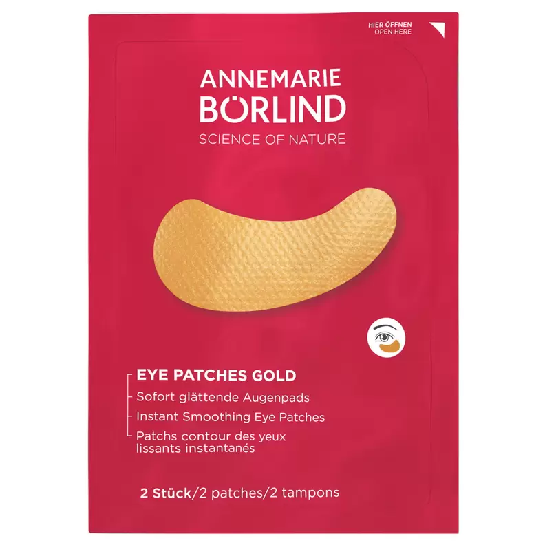 ANNEMARIE BÖRLIND EYE PATCHES GOLD Sofort glättende Augenpads (6 Paar) Patches