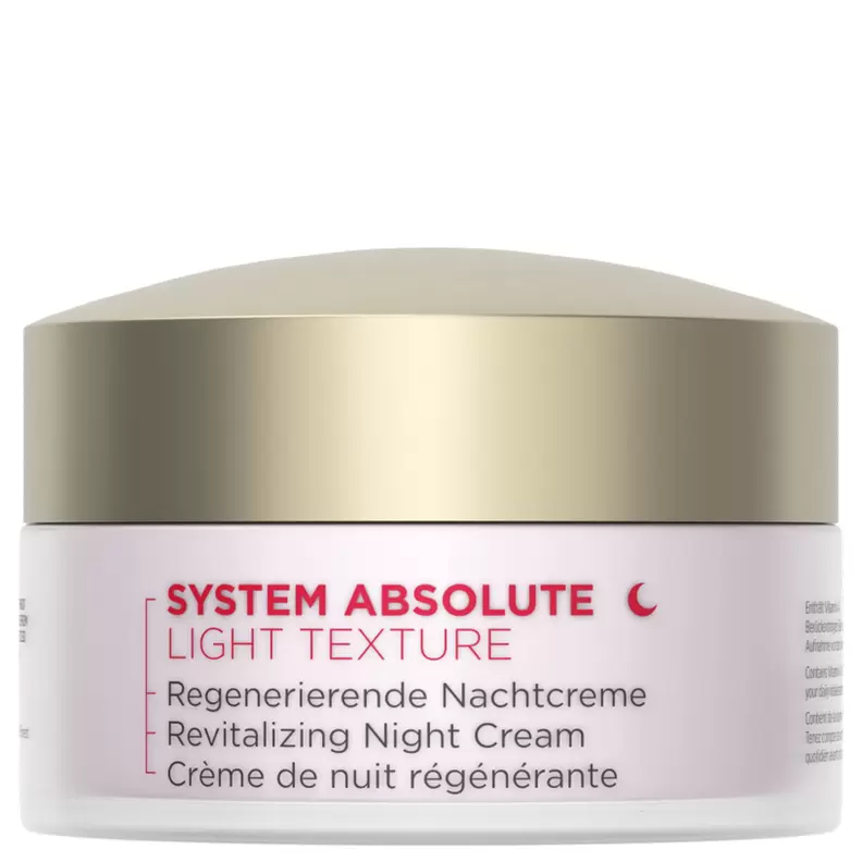 ANNEMARIE BÖRLIND SYSTEM ABSOLUTE SYSTEM ANTI-AGING Regenerierende Nachtcreme Light Gesichtscreme