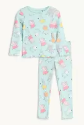Peppa Wutz - Pyjama - 2 teilig - gerippt