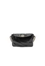 Gesteppte Schultertasche mit Kette