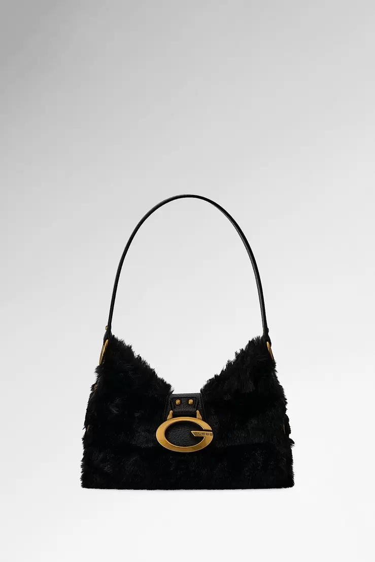 Camden mini faux fur shoulder bag