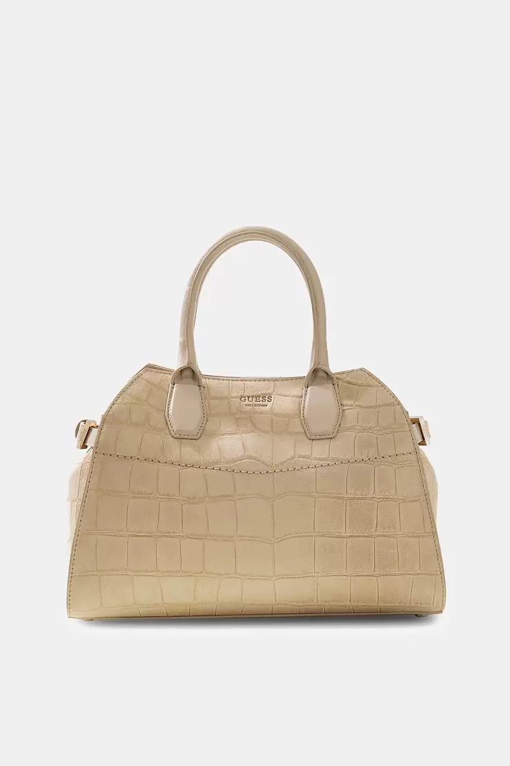 Liza genuine leather mini satchel