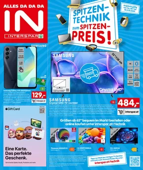 Interspar Katalog in Weiz | Tolle Rabatte auf ausgewählte Produkte | 2025-09-28T00:00:00.000Z - 2025-10-12T00:00:00.000Z