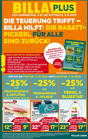 BILLA PLUS Katalog in Kittsee | BILLA PLUS FB KW40 2025 Wien | 2025-10-02T00:00:00.000Z - 2025-12-31T00:00:00.000Z