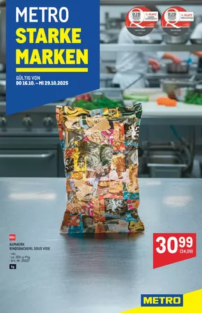 Metro Katalog in Linz | Tolle Rabatte auf ausgewählte Produkte | 2025-10-16T00:00:00.000Z - 2025-10-29T00:00:00.000Z
