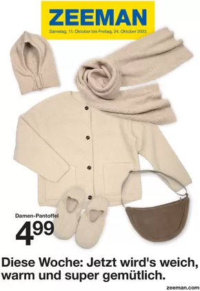 Zeeman Katalog in Schwaz | Zeeman flugblatt | 2025-10-11T00:00:00.000Z - 2025-10-25T00:00:00.000Z