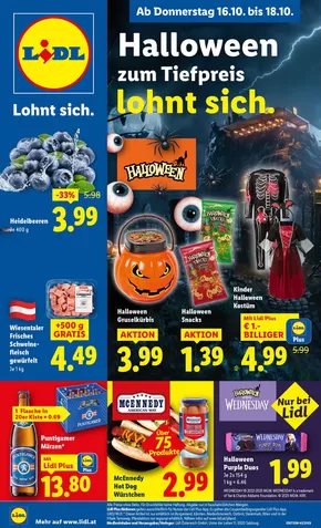 Lidl Katalog in Maria Rain | Aktuelle Flugblätter Ab Donnerstag 16.10. | 2025-10-16T00:00:00.000Z - 2025-10-22T00:00:00.000Z
