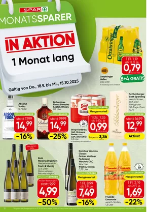 Spar Katalog in Salzburg | Aktuelle Deals und Angebote | 2025-10-14T00:00:00.000Z - 2025-10-15T00:00:00.000Z