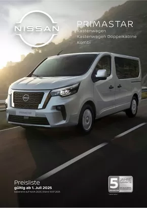 Nissan Katalog in Innsbruck | primastar kombi preisliste | 2025-10-14T00:00:00.000Z - 2025-10-28T00:00:00.000Z
