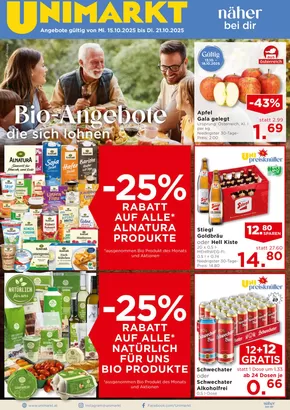 Unimarkt Katalog in Seekirchen am Wallersee | Unimarkt flugblatt | 2025-10-15T00:00:00.000Z - 2025-10-29T00:00:00.000Z