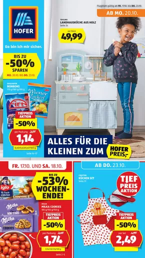 Hofer Katalog in Linz | Blättern Sie online im HOFER Flugblatt | 2025-10-15T00:00:00.000Z - 2025-10-29T00:00:00.000Z